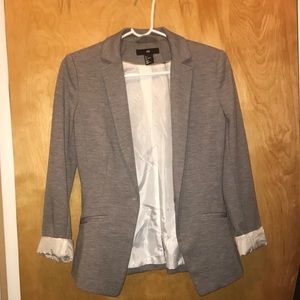 FINAL SALE - H&M grey jersey blazer